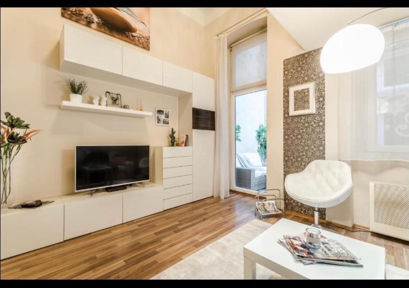 Center Studio With Sauna And Patio Apartment Budapest Bagian luar foto